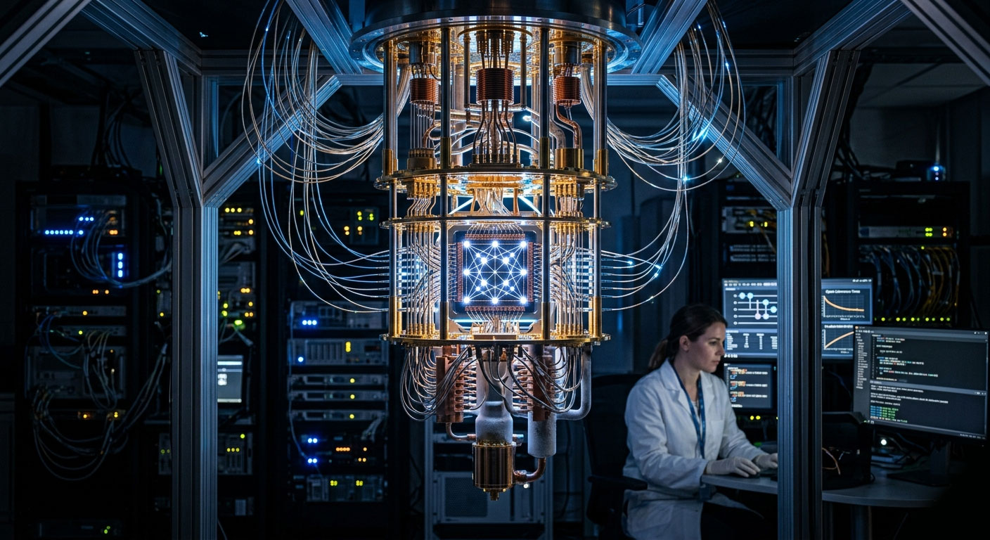Image: Quantum Computer Concept