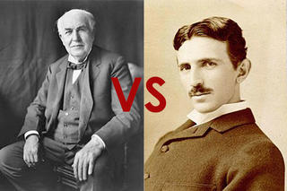Edison vs Tesla -DC Power vs AC Power-