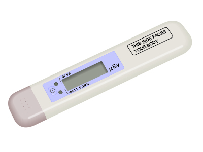 This is the picture of a pocket dosimeter.