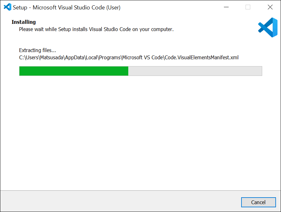 When the "Ready to Install" screen appears, click "Install."