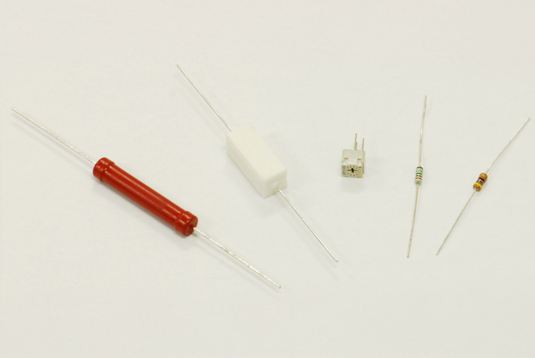 Types of Resistors. Basic component knowledge - resistors