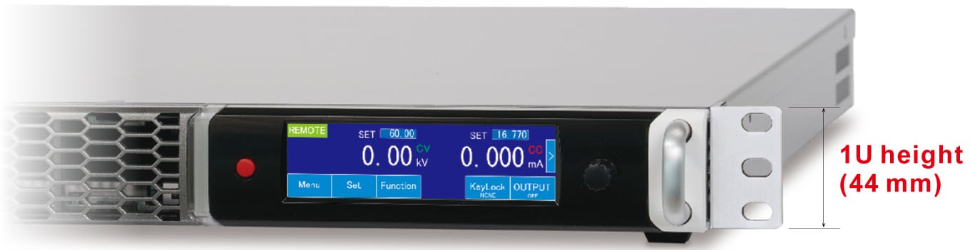 1U(44mm) | HARS series | High Voltage power supply Rackmount | Matsusada Precision