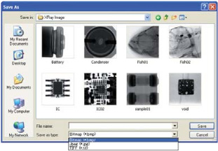 Data storage (bmp, jpg, tif)