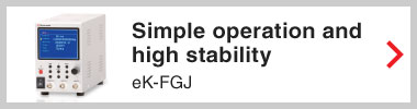 eK-FGJ series | Digital Function Generator | Matsusada Precision
