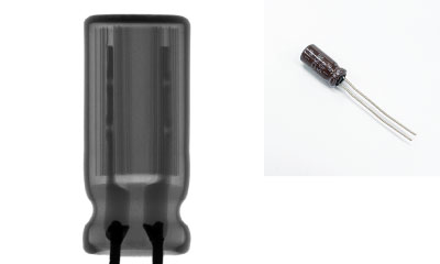Aluminum Electrolytic Capacitor - radiography
