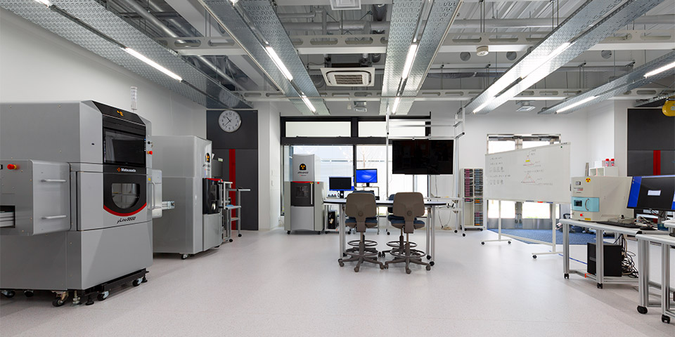 X-ray inspection system demo room