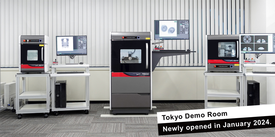 Tokyo office X-ray Demonstration Newly opened in January 2024.